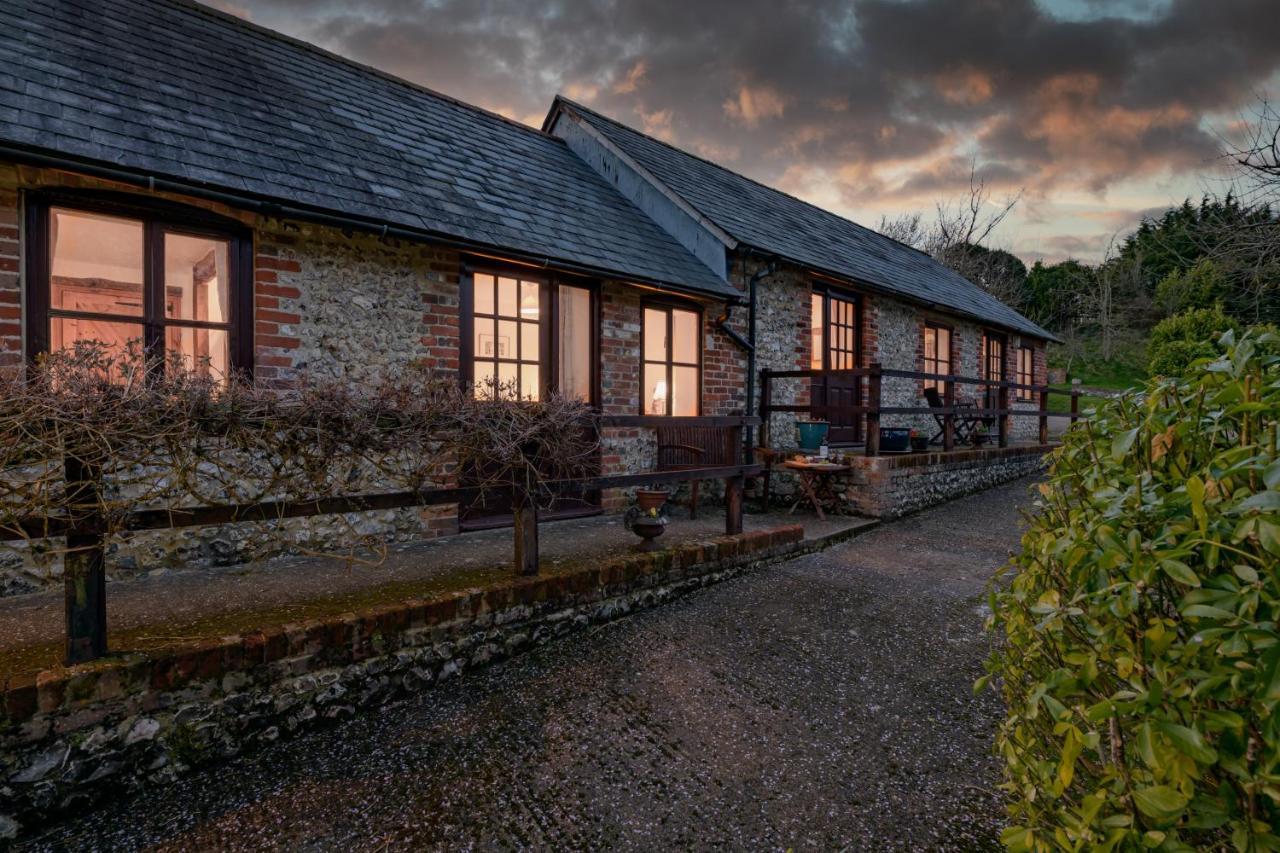 Luccombe Farm Holiday Cottages Milton Abbas Bagian luar foto